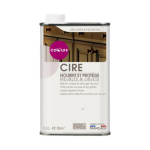 Cire liquide ton chêne clair - 0,5 L