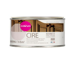 Cire pâte ton chêne clair - 500 g