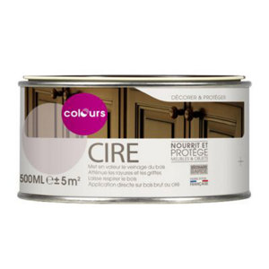 Cire pâte chêne moyen intérieur 500 ml