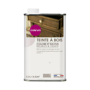 Teinte à bois intérieur chêne moyen - 0,5 L