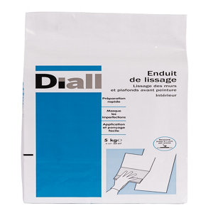 Enduit de lissage en poudre grain fin - Sac de 5 kg