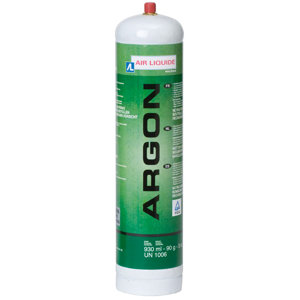 Bouteille de gaz cartouche argon