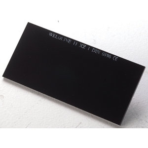 2 verres pour cagoule ou masque 105x50 mm