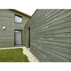 Lot de 6 lames de bardages épicéa vert "Kladi"