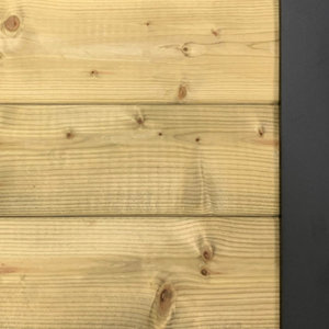 Lame de clôture en bois - 1920 x 135 x 34 mm