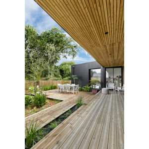 Lame de terrasse en pin vert - 21X120X3000 mm