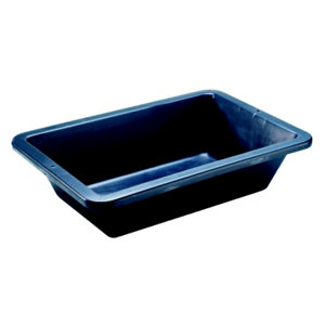 Auge de maçon plastique noir - 25 L Dimension : 60 x 39 x 16 cm