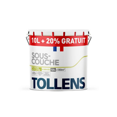 Sous couche plaques de plâtre Tollens + 20% gratuit - vue 2