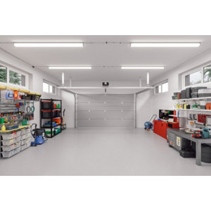 Peinture garage & sous-sol blanc mat 12l
