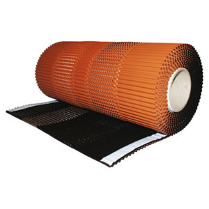 Closoir ventilé rouge 0,39x5 m