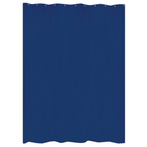 Rideau de douche "Color" marine 180 x 200 cm