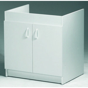 Meuble sous-évier 2 portes 2 portes l. 80 cm