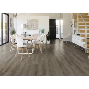 Lames PVC rigides à clipser "Senso 20 Lock" - Taupe