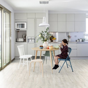 Lame PVC clipsable "Calicot Light"  l. 21 x L. 123 cm x Ép. 4 mm