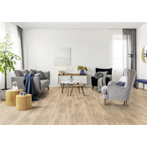 Lame PVC clipsable Angora Light  l. 21  x L. 123 cm  x Ép. 4 mm