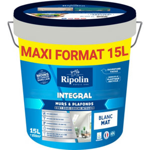 Peinture 2 en 1 "Integral" sous couche intégrée blanc mat 15L