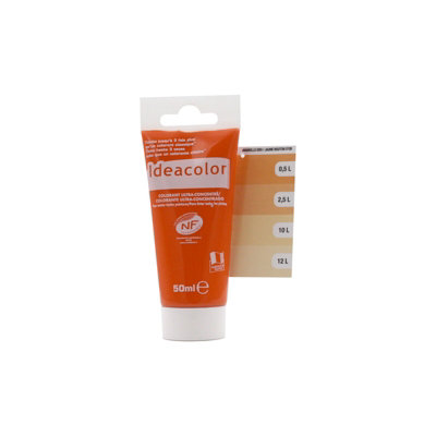 Colorant universel toutes peintures Ideacolor bouton d'or 50ml - vue 1
