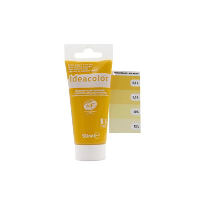Colorant universel toutes peintures Ideacolor oxyde jaune 50ml - vue 2
