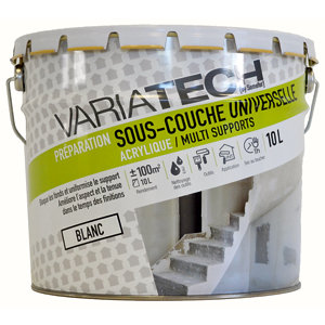 Sous-couche universelle acrylique tous supports et surfaces intérieurs 10 L