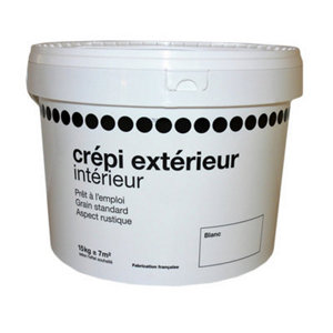 Crepi exterieur/intérieur blanc 15 kg