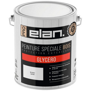 Peinture extérieur bois satin 2,5 L blanc