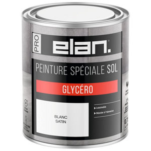 Peinture extérieur sol satin 0,75 L blanc