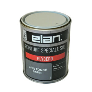 Peinture extérieur sol satin 0,75 L gris fonce