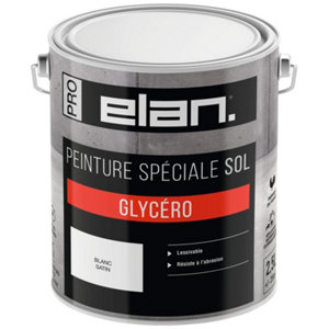 Peinture extérieur sol satin 2,5 L blanc