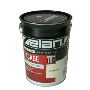 Peinture extérieure façade mat pliolite 5 L ton pierre