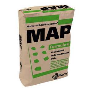 Mortier adhésif MAP rebouchage et scellement - sac de 10 kg