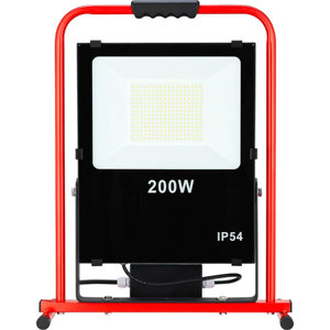 Projecteur LED 200 W 18000 lumens 6400 K avec deux prises  