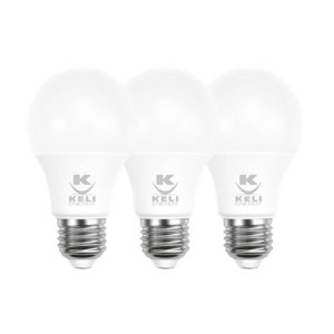 Lot de 3 ampoules LED E27 non dimmable 4000k 806lm 