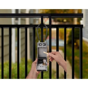 Rangement boîte à clés + câble amovible