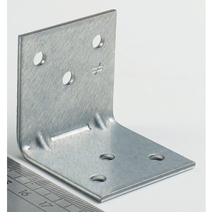 Équerre d'assemblage 40x40x40 mm Ép. 1,5 à 2,5 mm selon les modèles