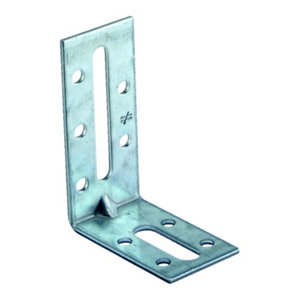 Équerre de fixation renforcée 70x55x30 mm Ép. 2/3 mm
