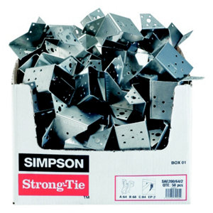 Sabot mini fixe panne T165 L. 50 x H. 57,5 mm