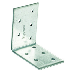 Équerre simple - 80x80x40 mm Ép. 2,5 mm