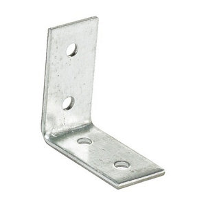 Équerre d'assemblage 40x40x20 mm Ép. 2 mm