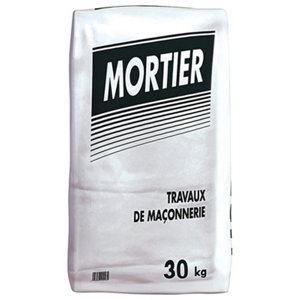 Mortier pour travaux de maçonnerie - sac de 30 kg