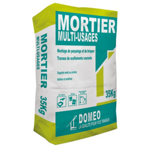 Mortier multi-usages gris - sac de 35 kg