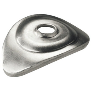 Lot de 100 plaquettes ovales aluminium étanches