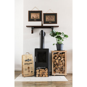 Sac bûches de bois de 25 cm - 25 dm³