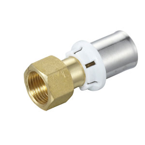 Raccord à sertir droit femelle Ø 16 mm 12x17 mm