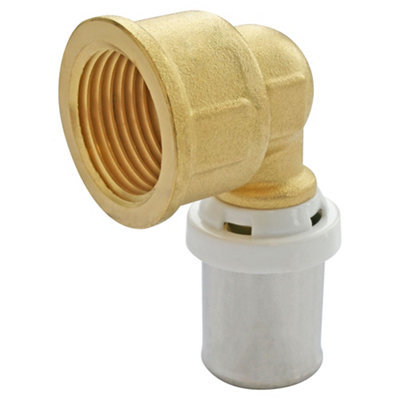 BOOPARTS Raccord à Sertir Multicouche 20 X 1/2 (15/21) Femelle TH – Lot De 4, Idéal Plomberie Eau Potable