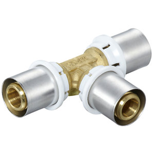 Té à sertir - Diamètre : 20 mm