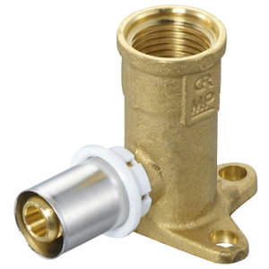  Applique pour tube Multicouche à sertir Ø 16 mm - Femelle 15x21mm / (1/2)