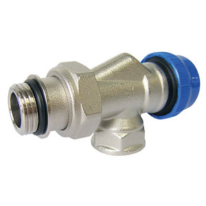 Corps thermostatique équerre inversée 15x21 mm pour radiateur