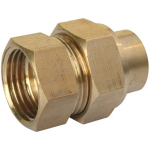 Raccord union 3P F 26/34 à souder TC 22