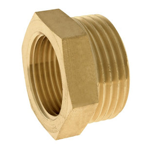 Lot de 2 mamelons réduit Femelle 20/27 (3/4") - Mâle 26/34 (1")