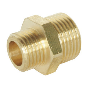 Mamelon réduit double mâle 8/13 (1/4") - 12/17 (3/8")